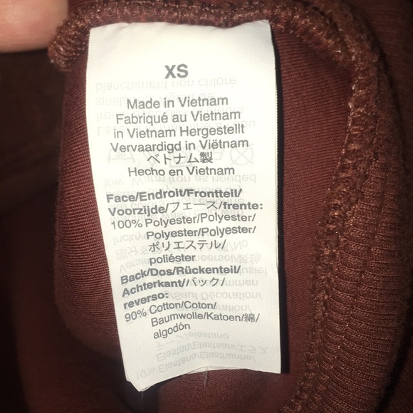 MADEWELL Sherpa Varsity Fleece Bomber Jacket XS - Picture 9 of 10